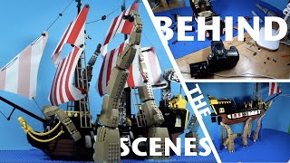 Lego Kraken Attack Stop Motion - Behind the Scenes