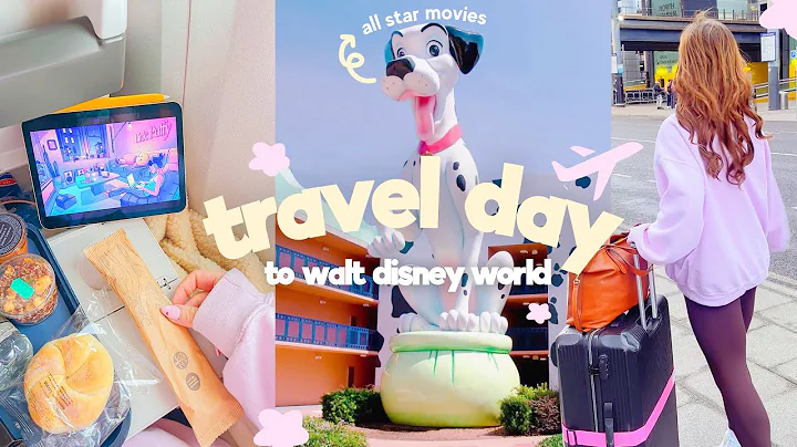 DISNEY WORLD VLOGS  Travel day to Walt Disney worl...
