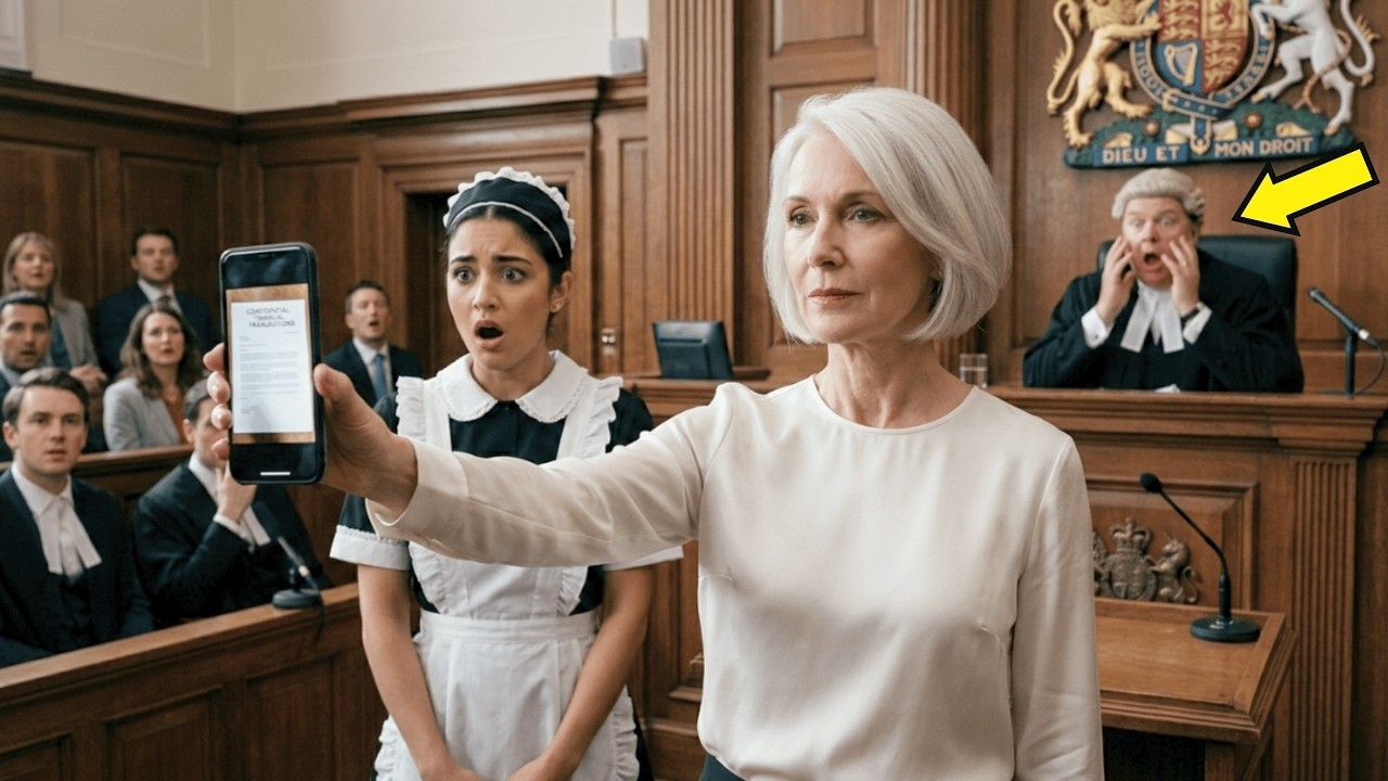 Cuando la Madre del Millonario Sacó su Celular, el Juez se Puso PÁLIDO😧 720p