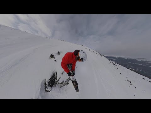 Marmot Basin Skiing Jan 6 2020 Top to Bottom Charlies Bowl, Basin Run Trees, Dromedary, Terrain Park