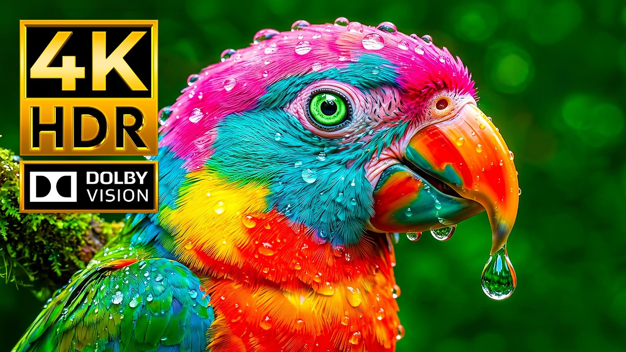 The Beauty of Wild Animals | 4K HDR Dolby Vision 120FPS | Cinematic Wildlife OLED Showcase