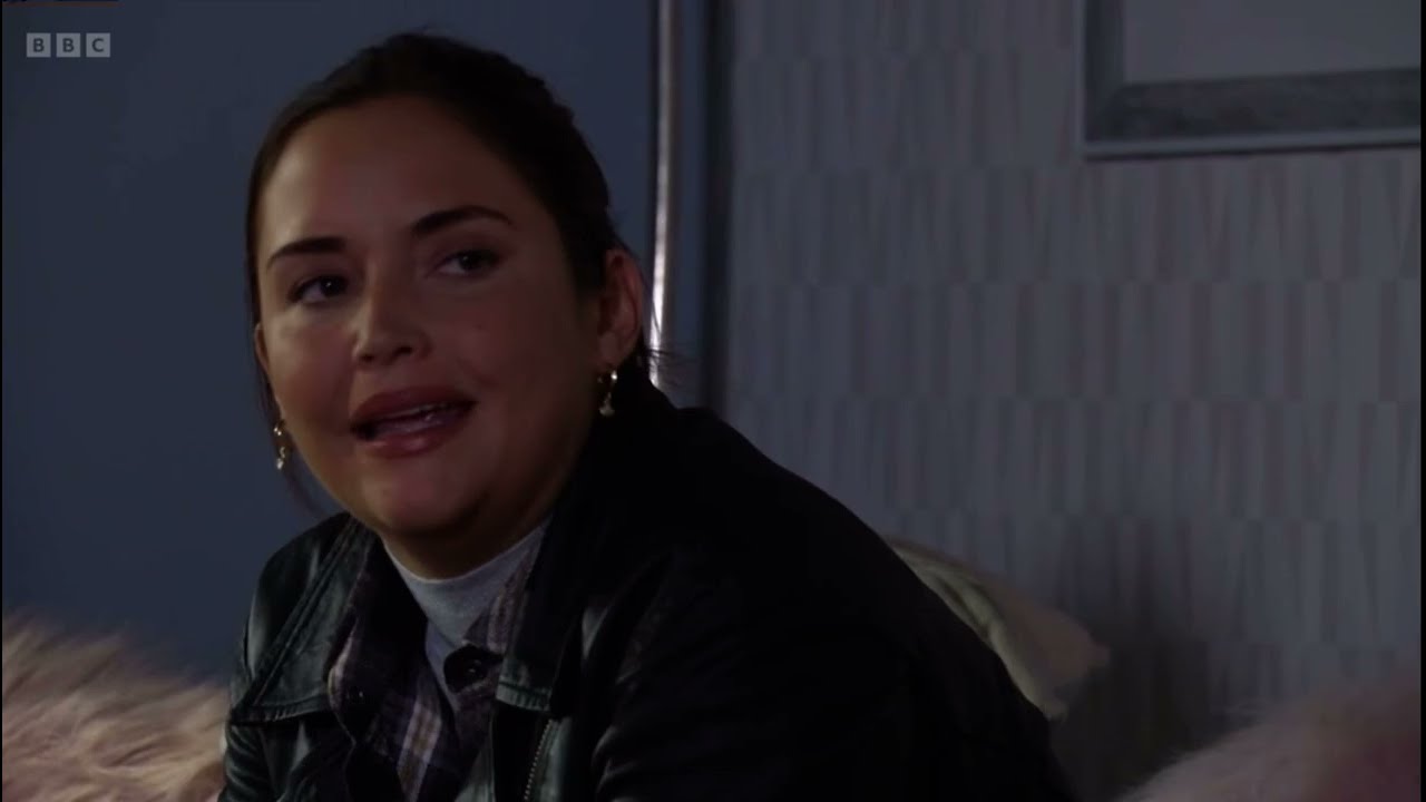 Eastenders Lauren Finds out from penny that she planted the drugs in her bag scene