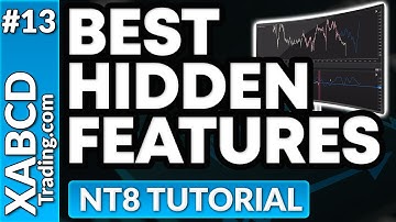 NinjaTrader 8 - Best Hidden Features