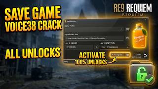 How to Install RE9 Requiem 100% Save Game Voice38 Crack - All Unlocks | MandarinJuice Guide