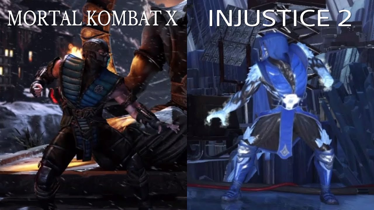 Sub Zero s Moveset Comparison Between Mortal Kombat X Injustice 2 sub-zero-s-moveset-comparison-between-mortal-kombat-x-injustice-2
