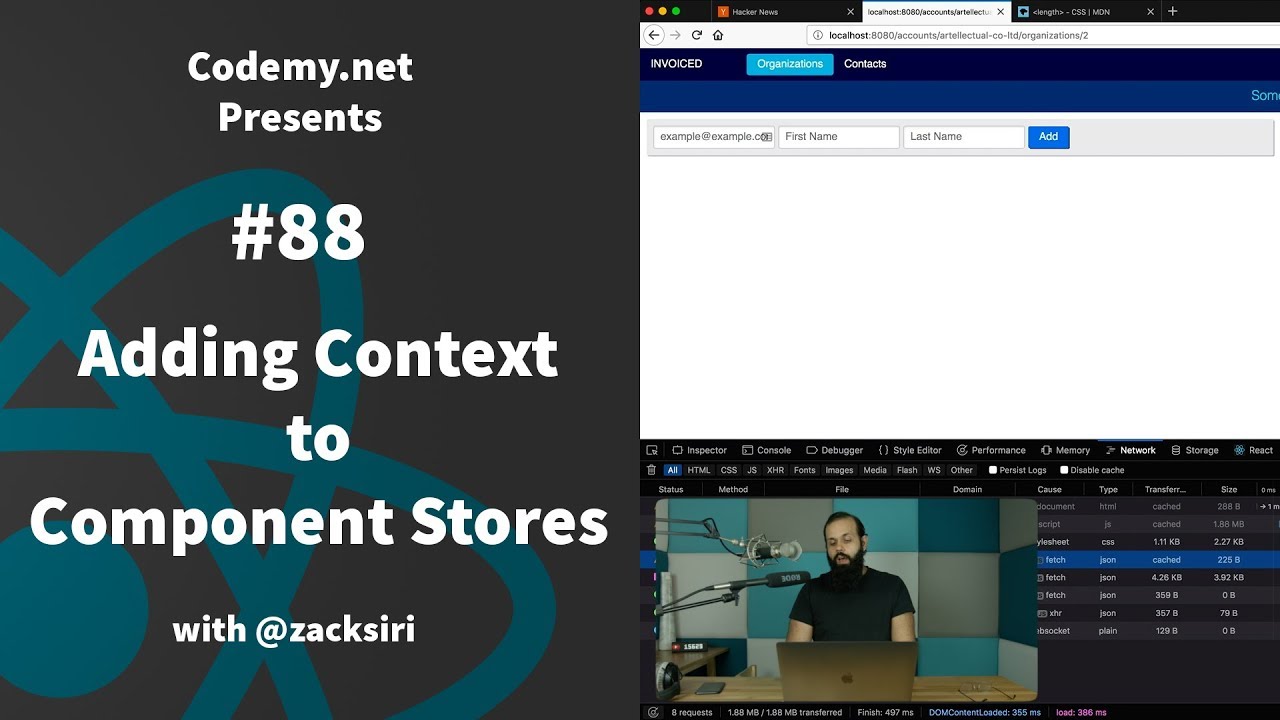 React: Adding Context to Component Store - YouTube