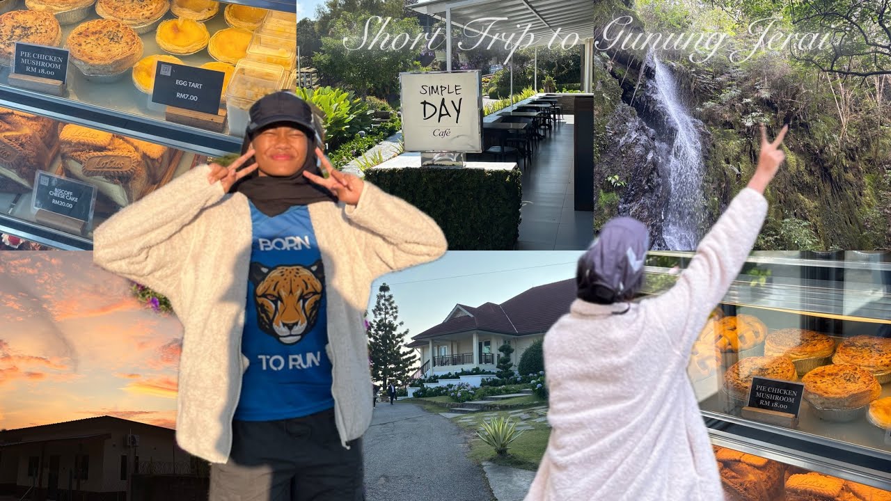 Gunung Jerai Vlog // cafe vlog • pastries • viewpoint • 
