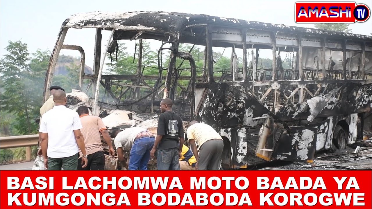 BASI LACHOMWA MOTO  BAADA KUMGONGA BODABODA KOROGWE