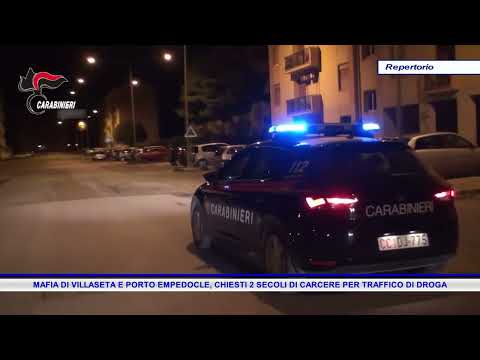 Video MAFIA DI VILLASETA E PORTO EMPEDOCLE, CHIESTI 2 SECOLI DI CARCERE PER TRAFFICO DI DROGA