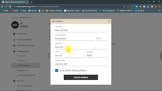 How To Change Shipping Address in Banana Republic Website screenshot 5