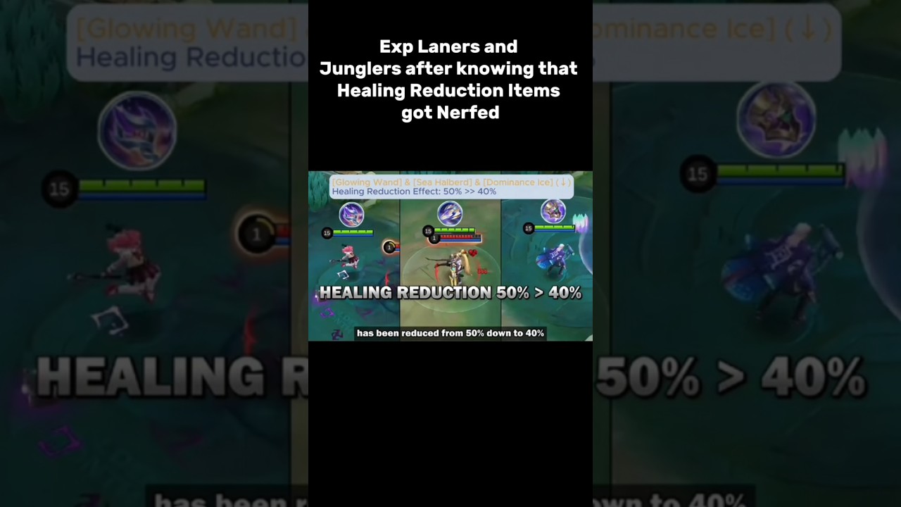 Did They Just Nerf Anti-Healing Items? 