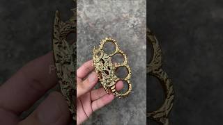 DRAGON KNUCKLE DUSTER #dragonknuckleduster #brassknuckles #ornaterocketwear #giftideas #fantasyedc