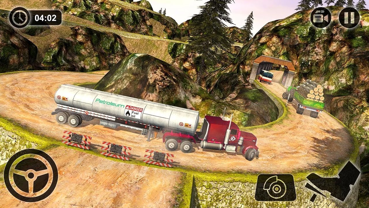 Oil Tanker Truck Driving Simulator Hill Transport (by Tech 3D Games Stiudios) Android Gameplay [HD]