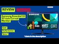 Samsung 27” Essential S3 Curved Monitor Review | Best Budget 100Hz FHD Monitor for Gaming &amp;Work 2025