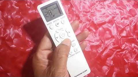 Changhong Ruba Dc Inverter AC  Remote Control Features | Watch  Complete Video in Detail  2021