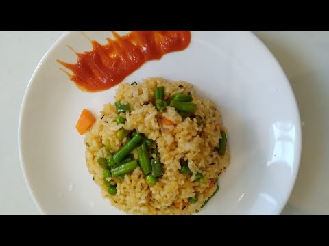 Easy Fried Rice recipe/ How to make quick fried rice