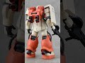 【空想ガンプラ改造】ザクにパワード・ジムのバックパックは似合うのか? #Shorts