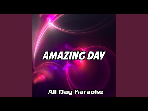 BFK - Amazing Day (Karaoke Version Originally performed by Coldplay)