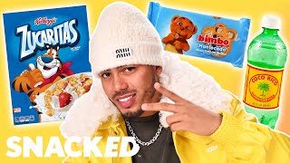 Myke Towers Breaks Down His Favorite Snacks | Snacked by First We Feast 23,042 views 2 days ago 6 minutes, 43 seconds