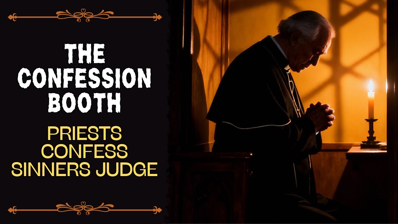 The Confession Booth ⛪ Noir Mystery — Where Priests Confess and Sinners Judge