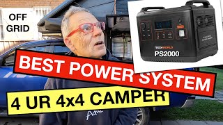 The Ultimate Power System for 4x4’s. iTechWorld PS2000 UPS Lithium Power Station