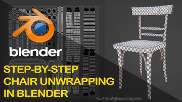 Easy UV Unwrapping for Beginners | Blender Chair Unwrapping