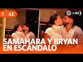 Samahara lobatn y bryan torres protagonizan un escndalo en pblico  amrica espectculos hoy