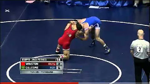 2012 NCAA wrestling championships -165 1st round-