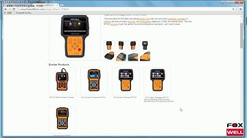 How to register and update Foxwell scanner