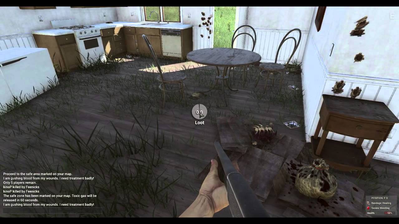 H1Z1 First Person BR - Nice Fight.