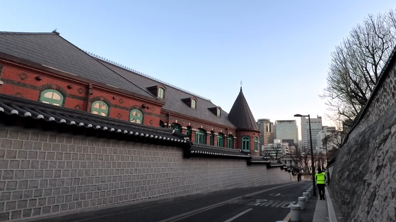 해질무렵 덕수궁 돈덕전에서 서울역까지