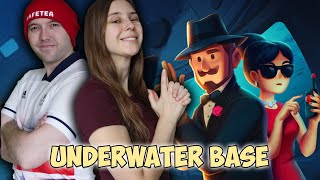 Why Is This Underwater Spy Base So HARD to Escape! - Escape Simulator, Spy DLC (Underwater Base)