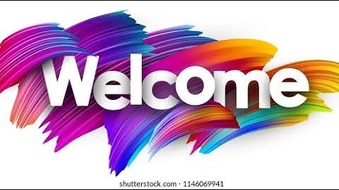 My very first YouTube Video. Welcome