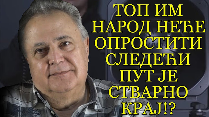 Srđan Škoro - VUČIĆ SE VIŠE NEĆE ŠETATI KNEZ MIHAILOVOM!? - Spremni su da napuste zemlju!?
