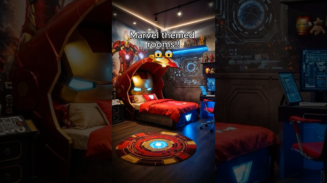 Marvel Room Makeover You NEED to See! 🛏️💥 🔥 