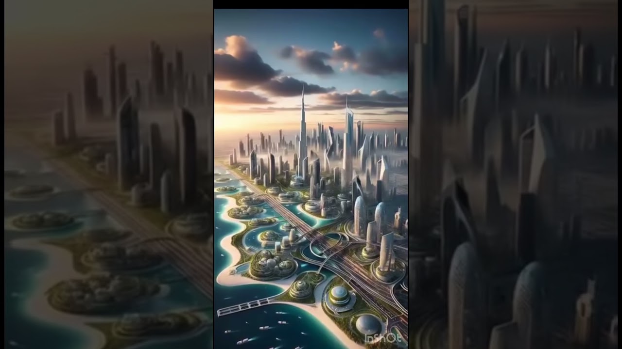 Dubai vision in 2045￼