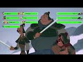 Mulan Mountain Battle With Healthbars 