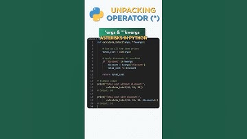 Python *args and **kwargs | Productivity Tip #coding #python #pythonforbeginners #pythonprogramming