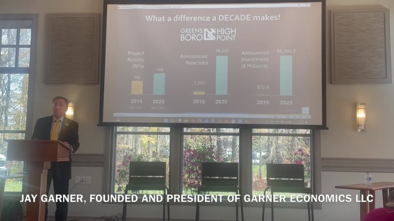 Jay Garner video 2 GCEDA 10 years