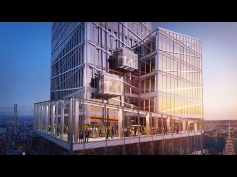 New York gets dizzying new glass elevator ride