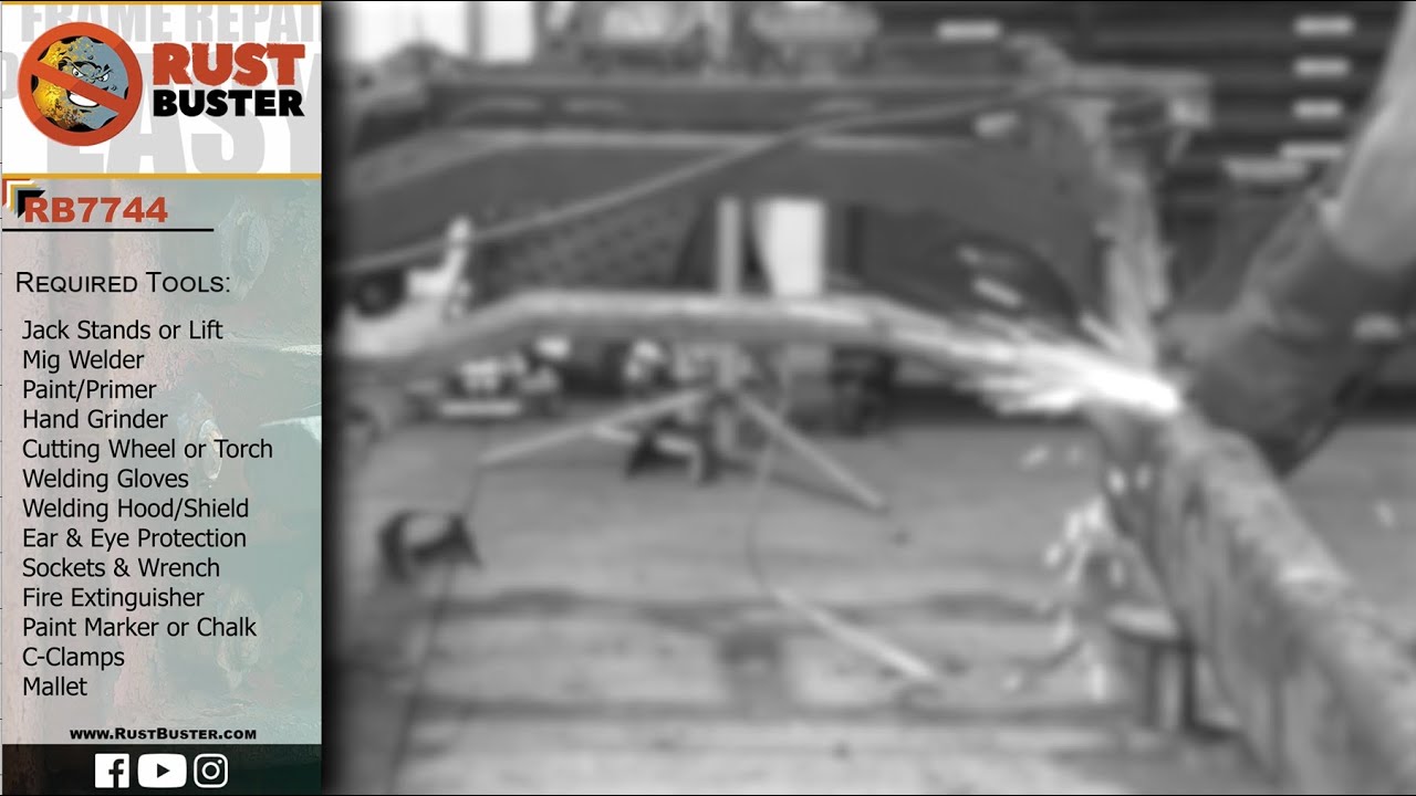 RB7744 - Руководство по установке передней поперечины топливного бака для Ram 1500 2009-2018 гг.