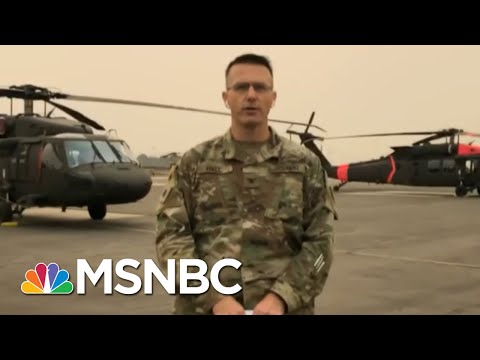 National Guard Colonel: We’ve Been Primarily Focused On A Search & Rescue | Andrea Mitchell | MSNBC