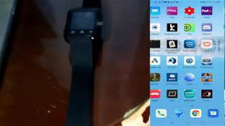 Configurar Smartwatch U8 con celular (Recibir Notificaciones) - YouTube