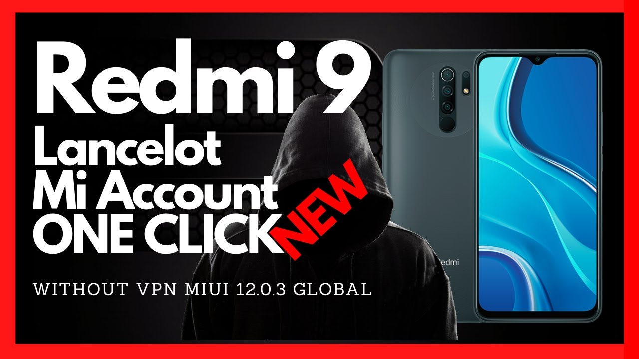 Xiaomi Redmi 9 Lancelot Bypass Mi Account NO VPN ONE CLICK DONE