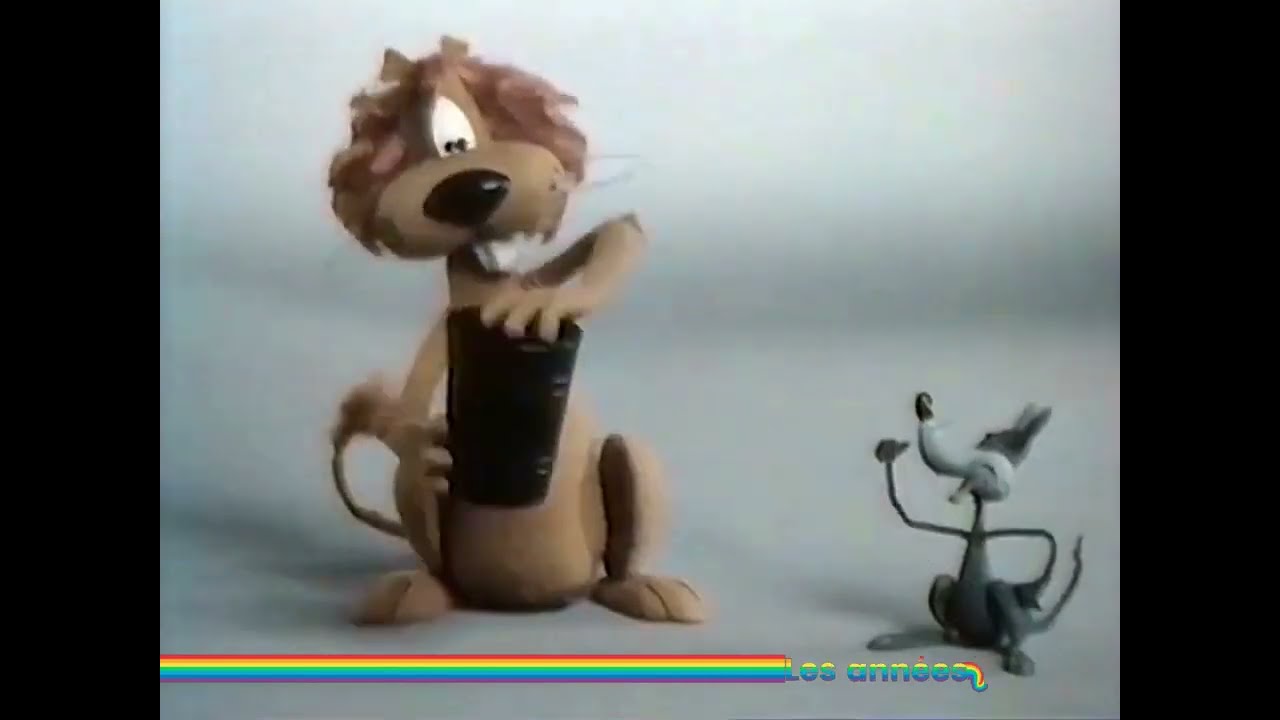 Grande Peluche LOEKI Rare – TF1 Années 70, Debout, Collector
