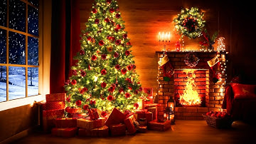 Không khí Giáng sinh 🎄 Lò sưởi và Âm thanh bão tuyết - Cho giấc ngủ và thư giãn - ASMR