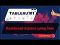 [TABLEAU] Dashboard Actions using Sets