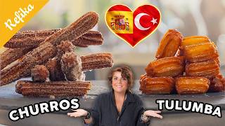 How To Make Spanish Churros & Turkish Tulumba From The Same Dough Recipe