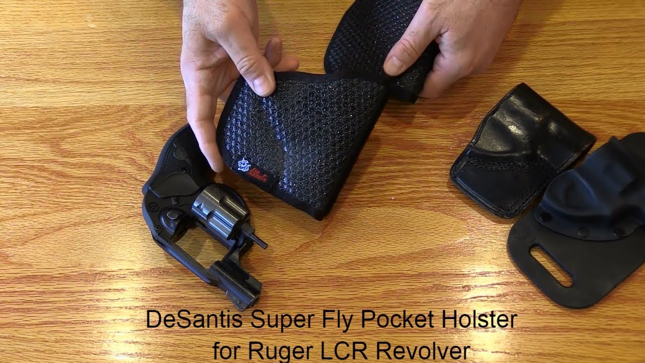 Кобура DeSantis Super Fly Pocket Holster для револьвера Ruger LCR