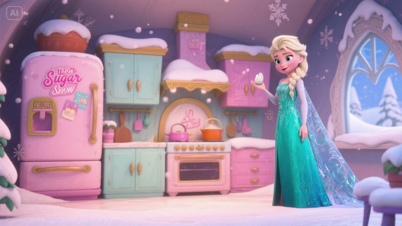 The Sugar Snow Kitchen 3 | Baking Up Sweet Snowy Treats! 🎶🧁